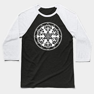 Star mandala Baseball T-Shirt